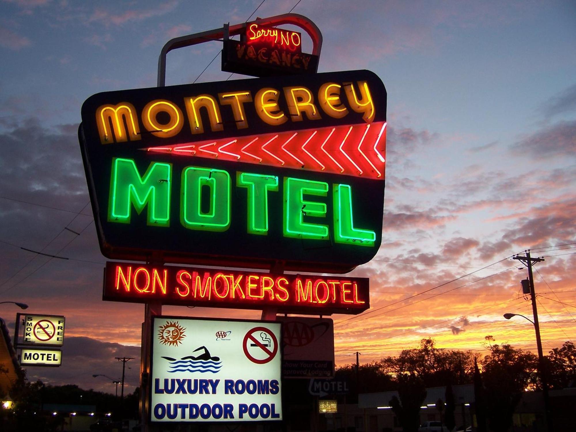 The Monterey Motel Albuquerque Exterior foto